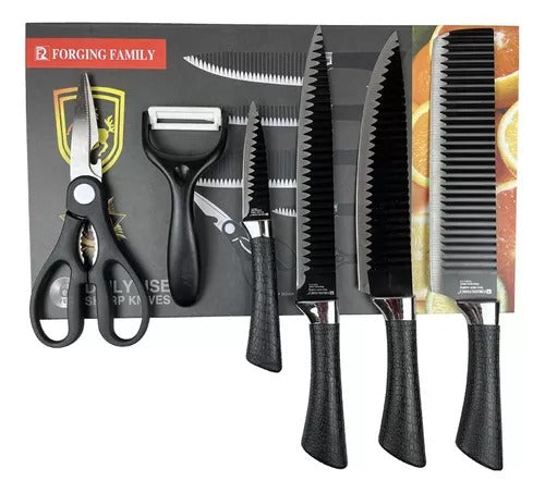 JUEGO DE 6 PIEZAS DE CUCHILLO