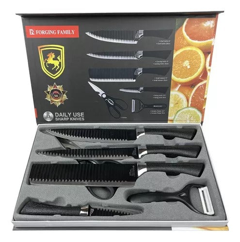 JUEGO DE 6 PIEZAS DE CUCHILLO