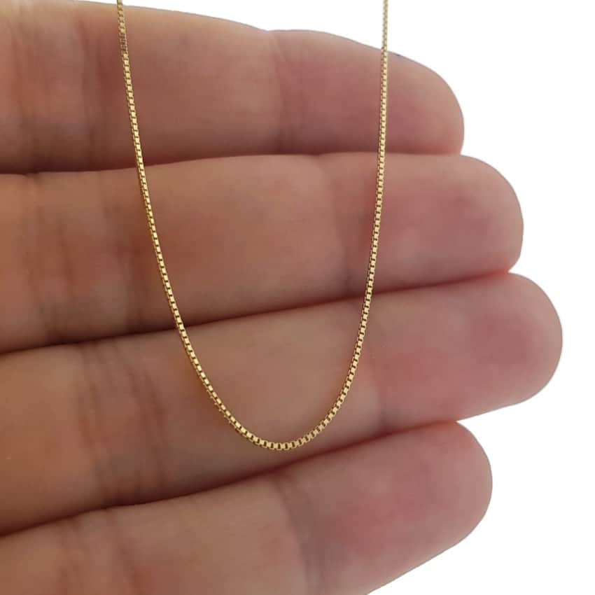 CADENA VENECIANA DORADA 0.8mm