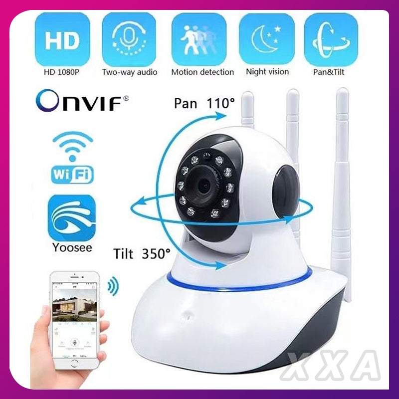 CAMARA TRES ANTENAS V-380 WIFI