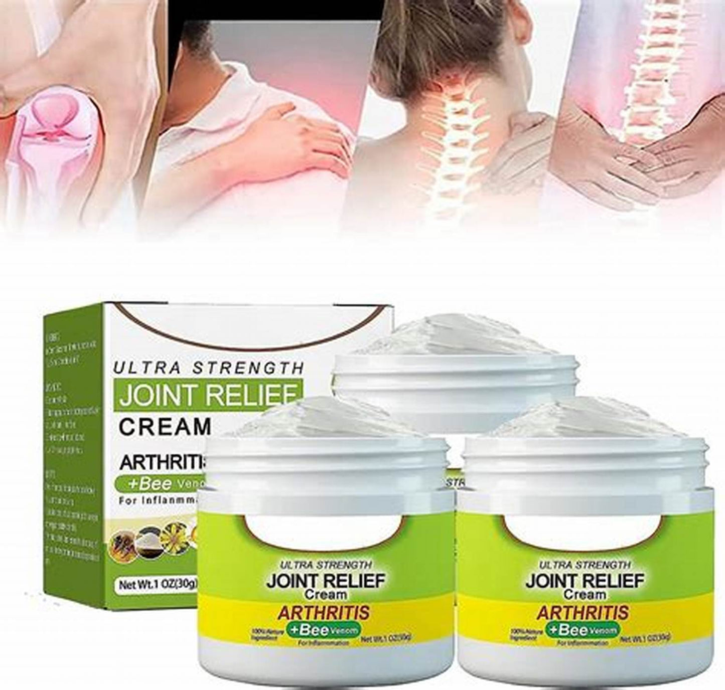 Beevana crema dolores y articulaciones 2